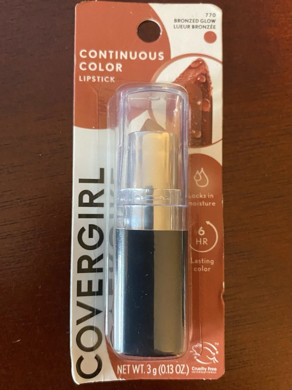 COVERGIRL Lipstick in Bronzed Brown - set of 2